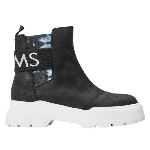 Front - Toms Womens/Ladies Logo Leather Low Cut Boots