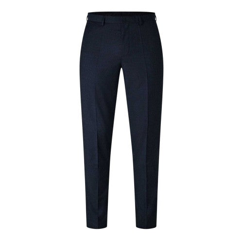 Front - Hugo Mens Simmons202 Virgin Wool Regular Trousers