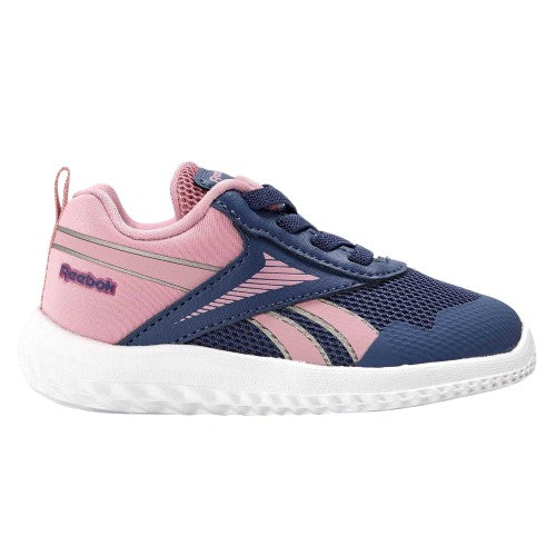 Front - Reebok Childrens/Kids Rush Runner 5 Slip-on Trainers