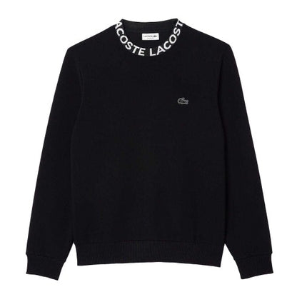 Front - Lacoste Mens Logo Crew Neck Sweatshirt