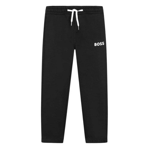 Front - Boss Childrens/Kids Logo Joggers
