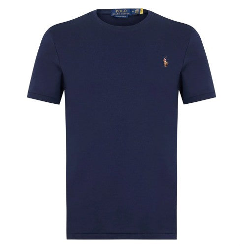 Front - Mens Pima Plain Slim T-Shirt