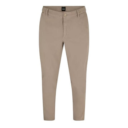 Front - Boss Mens H-Kane1 Straight Leg Trousers