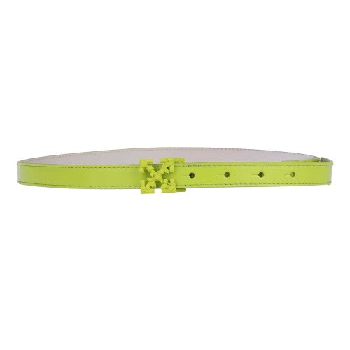 Front - Off White Mens Arrow Leather Belt