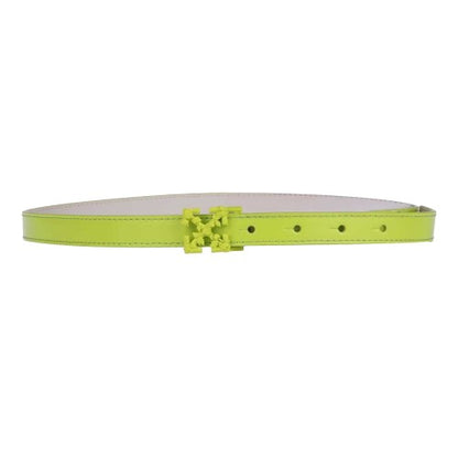 Front - Off White Mens Arrow Leather Belt