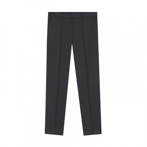 Front - Boss Mens Lenon Flat Fronted Trousers