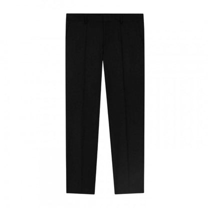 Front - Boss Mens Genius Straight Leg Business Trousers