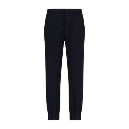 Front - Emporio Armani EA7 Mens Polyester Blend Tonal Trousers
