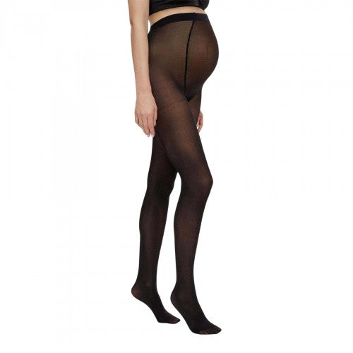 Front - Mamalicious Womens/Ladies Maternity Tights (Pack of 2)