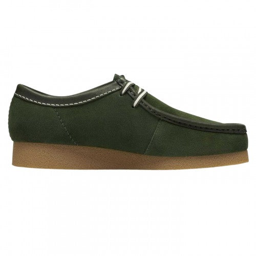 Front - Clarks Mens Wallabee Suede Formal Shoes