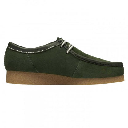 Front - Clarks Mens Wallabee Suede Formal Shoes