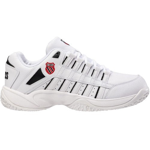 Front - K-Swiss Mens Leather Low Tennis Shoes