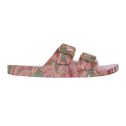 Front - Biba Womens/Ladies Biba Double Strap Sliders