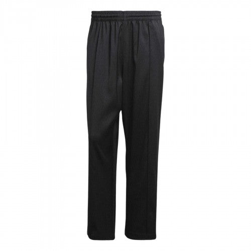 Front - Adidas Mens Woven Baggy Tracksuit Bottoms