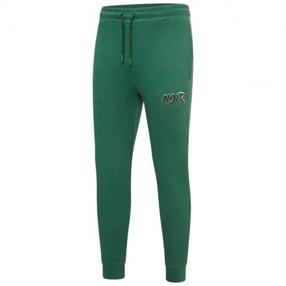 Front - Societe Noir Mens Lettering Joggers