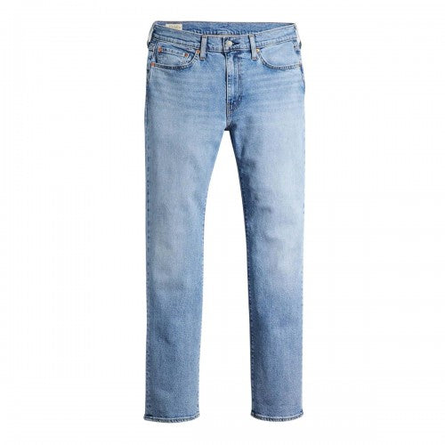 Front - Levis Mens 514 Left Alone Leather Patch Straight Leg Jeans