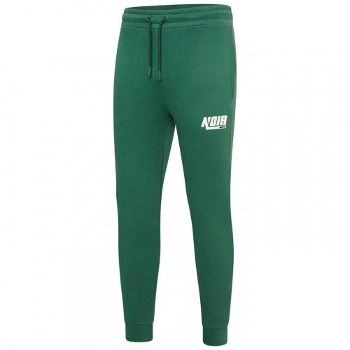 Front - Societe Noir Mens Sentier Wordmark Slim Joggers