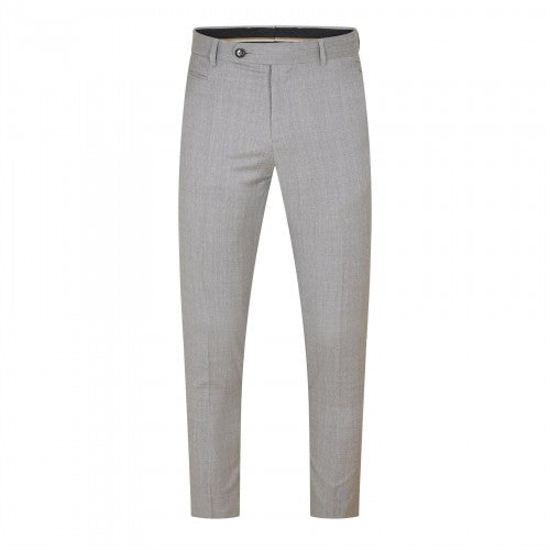 Front - Boss Mens H-Genius Slim Suit Trousers