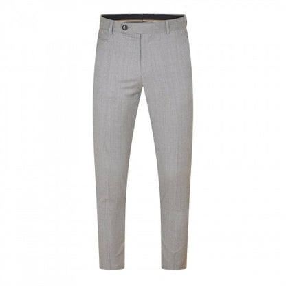 Front - Boss Mens H-Genius Slim Suit Trousers