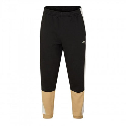 Front - Lacoste Mens Colour Block Slim Joggers