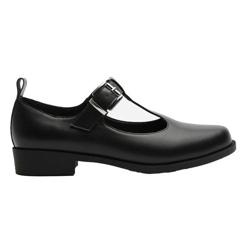 Front - Where´s That From Womens/Ladies Low Block Heel Mary Janes