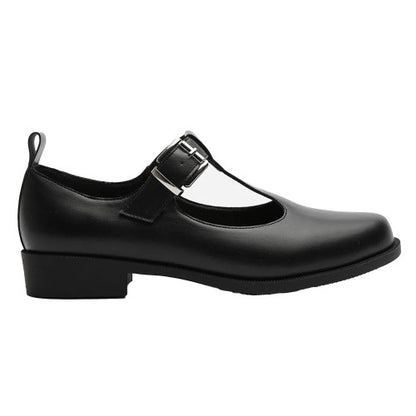 Front - Where´s That From Womens/Ladies Low Block Heel Mary Janes