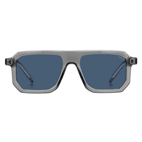 Front - Hugo Mens Flat Top Sunglasses