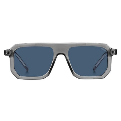 Front - Hugo Mens Flat Top Sunglasses