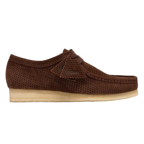 Front - Clarks Originals Mens Wallabee Suede Shoes