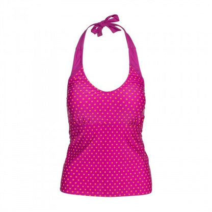 Front - Trespass Womens/Ladies Polka Dot Tankini Top