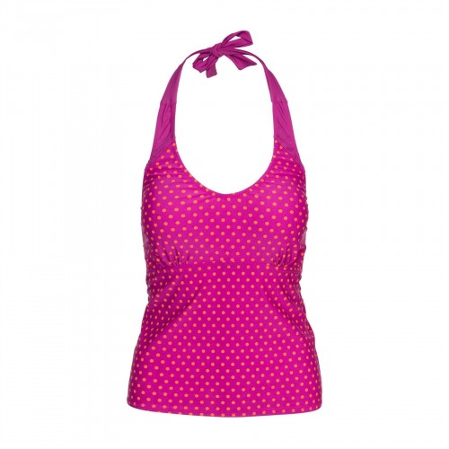 Front - Trespass Womens/Ladies Polka Dot Tankini Top