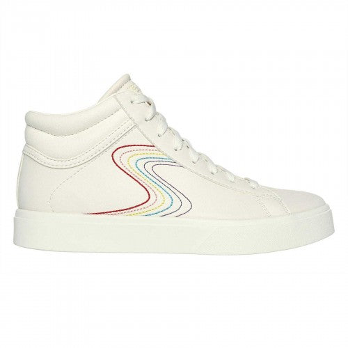 Front - Skechers Childrens/Kids Edenlx Classic Swirl Leather Flat Trainers