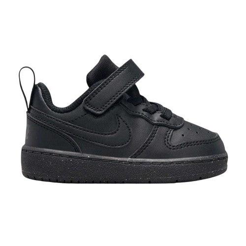 Front - Nike Childrens/Kids Court Borough Leather Trainers