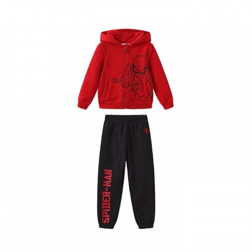 Front - Spider-Man Childrens/Kids Tracksuit