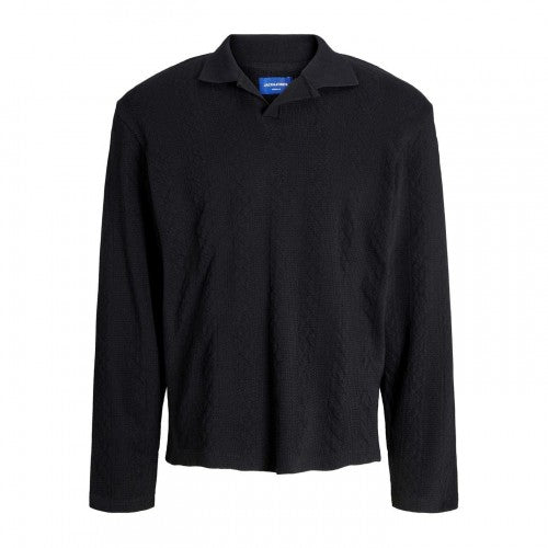 Front - Jack And Jones Mens Cable Knit Regular Long-Sleeved Jumper