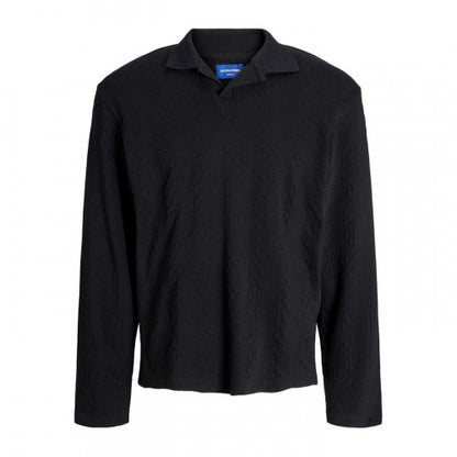 Front - Jack And Jones Mens Cable Knit Regular Long-Sleeved Jumper