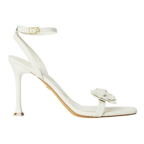 Front - Aldo Womens/Ladies Daisylily Floral Leather Sling Back High Heels