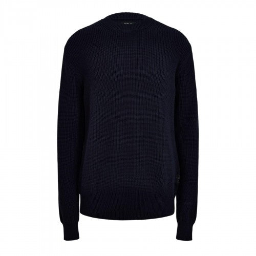 Front - Replay Mens Fisherman Ribbed Jumper