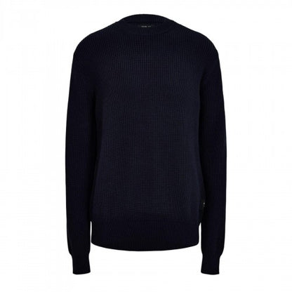 Front - Replay Mens Fisherman Ribbed Jumper