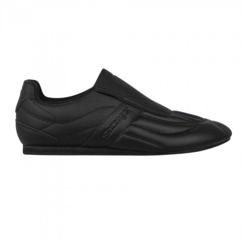 Front - Slazenger Mens Warrior Leather Slip-on Trainers