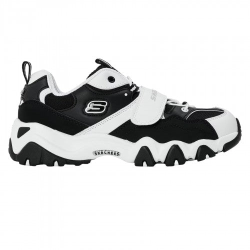 Front - Skechers Childrens/Kids D Lites2 Logo Chunky Flat Trainers