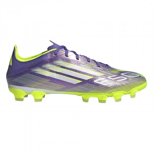 Front - Adidas Mens F50 Pro Lace Up Football Boots