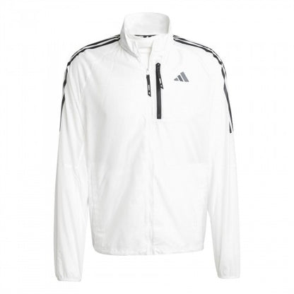 Front - Adidas Mens Performance Running Jacket