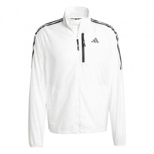 Front - Adidas Mens Performance Running Jacket