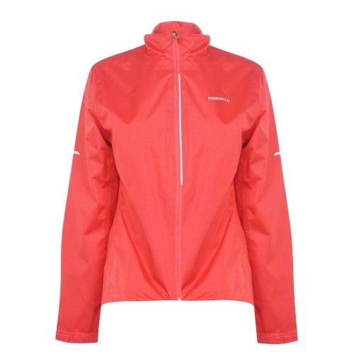 Front - Pinnacle Womens/Ladies Waterproof Reflective Cycling Jacket