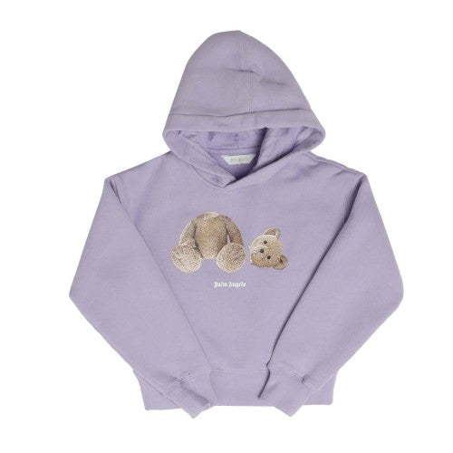 Front - Palm Angels Childrens/Kids Bear Hoodie