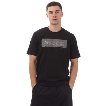 Front - Nicce Mens Alttio Logo T-Shirt