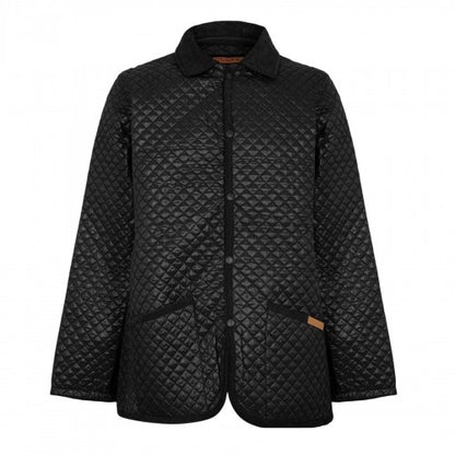 Front - Criminal Damage Mens Quilted Quilted Jacket