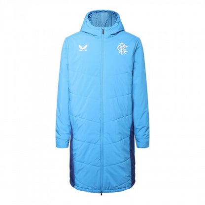 Front - Castore Mens Rangers FC Anorak