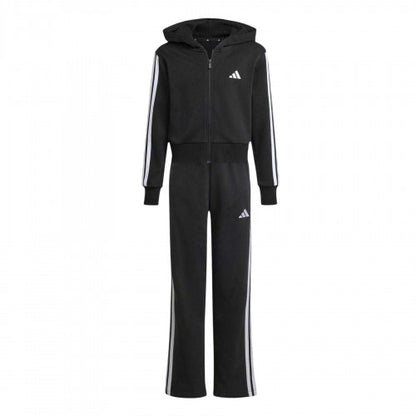 Front - Adidas Childrens/Kids Essentials 3 Stripes Tracksuit
